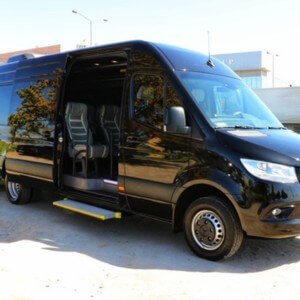 Black sprinter service in Chile